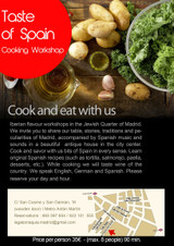 Cooking workshop. Taste of Spain