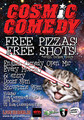 Cosmic Comedy every Monday Night Free Pizza @ Volksbar in Mitte