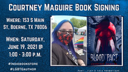 Courtney Maguire Talks Non-binary Characters in Romance at the Boerne Bookshop