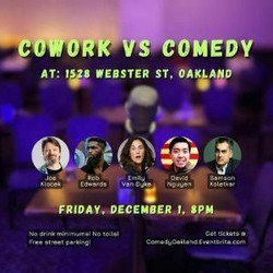 Cowork vs Comedy - one night only!