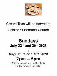 Cream Teas at Caistor Church