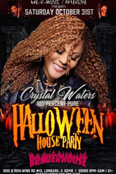 Crystal Waters 100 Percent Pure Love Halloween Party!