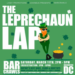 D.c. Biggest Annual St. Patrick's Leprechaun Lap Bar Crawl Party