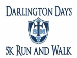Darlington Days 5k Run/Walk. August 28, 2021