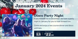 Disco Party Night - Holiday Inn Newcastle Gosforth Park - Saturday 13th January 2024