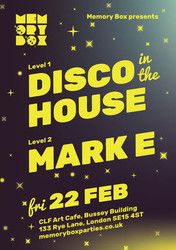 Disco in the House // Mark E