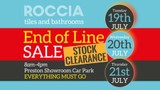 Discount Tiles. Roccia End of Line Sale. Stock Clearance.