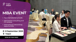 Discover One-to-One Mba Opportunities in Taipei on 8 September
