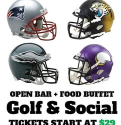 Eagles vs Vikings Playoff Viewing Party - Golf & Social