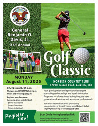 East Coast Chapter Tuskegee Airmen, Inc. Brig. Gen Benjamin O. Davis, Jr. 34th Annual Golf Classic