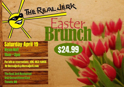 Easter Caribbean Brunch - Nyam Nuff - Saturday April 19