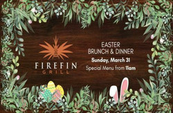 Easter Feast at FireFin!