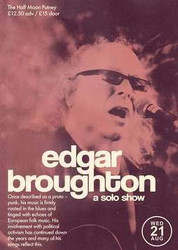 Edgar Broughton - Half Moon Putney - Wed Aug 21
