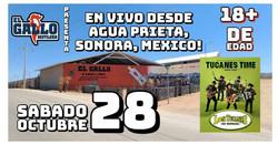 El Gallo Distillery Presents: Los Tucanes de Tijuana! October 28