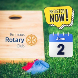 Emmaus Rotary Club's Cornhole Tournament