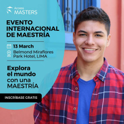 Encuentra Su Maestría En Lima El 13 De Marzo Con Access Masters