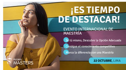 Encuentra Su Maestría En Lima El 22 De Octubre Con Access Master