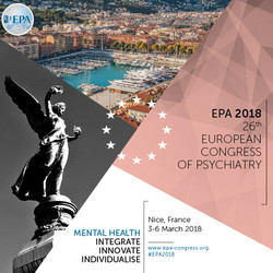 Epa 2018 Nice, France: 26th European Congress of Psychiatry