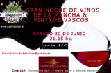 Great La Mancha Wines & Basque Pintxos Evening (Saturday, June 30th)