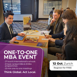 Exclusive Access Mba Event In Zurich