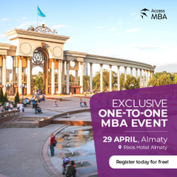 Exclusive Access Mba One-to-One event in Almaty on 29 April