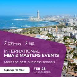 Exclusive In-Person Mba and Masters Events in Casablanca
