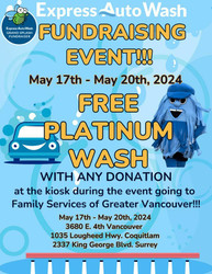 Express Auto Wash - Grand Splash Fundraiser For Family Services of Greater Vancouver