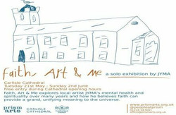 Faith, Art and Me: a solo exhibition by Jyma