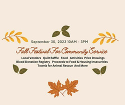 Fall Festival For Community Service