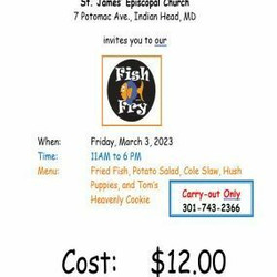 Famous Fish Fry Friday - Carry Out - 11 til 6