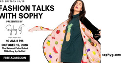 Fashion Talks with Sophy
