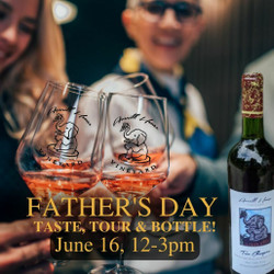 Fathers Day Tour, Taste and Bottle wine with the winemaker, Charcuterie and wine pairing! June 16th