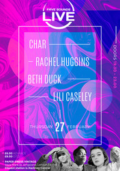 Fave Sounds Live feat. Lili Caseley, Rachel Huggins , Beth Duck & Char