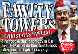 Fawlty Towers Chrismas Comedy Dinner Show 11/11/2022