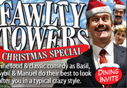 Fawlty Towers Chrismas Comedy Dinner Show 18/11/2022