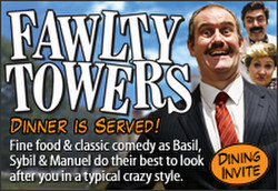 Fawlty Towers Comedy Dinner Show 21/01/2023