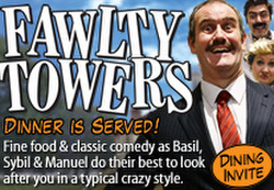 Fawlty Towers Comedy Dinner Show 22/10/2021 Watford