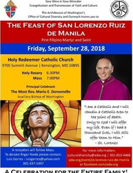 Feast Of San Lorenzo Ruiz De Manila