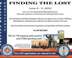 Finding the Lost - Missing Persons Conference