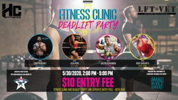 Fitness Clinic and Deadlift Party for Make a Vet Sweat Charity