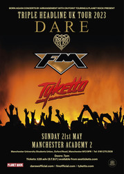 Fm // Dare // Tyketto at Academy 2 - Manchester