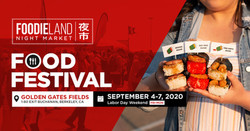 Foodieland Night Market - Sf Bay Area (September 4-7, 2020) | Labor Day
