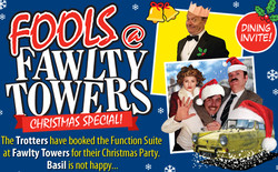Fools @ Fawlty Towers Christmas Special Dinner 09/12/2021