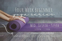 Four Week Beginner Yoga Series