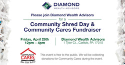 Free Community Shred Day & Community Cares Fundraiser