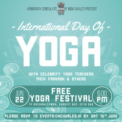 Free International Day of Yoga in Cardiff