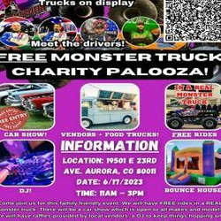 Free Monster Truck Charity Palooza