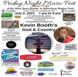 Friday Night Music Fest Show # 1, feat Kevin Booth