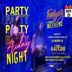 Friday Night Party Gaucho San Ramon