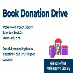 Friends of the Walkertown Library Big Book Drive